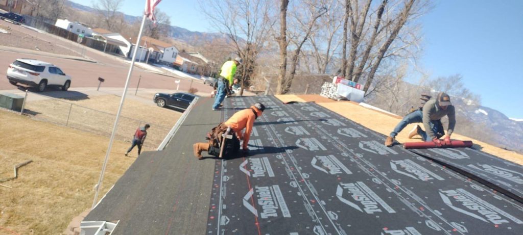 Roofing services in Colorado Springs, CO