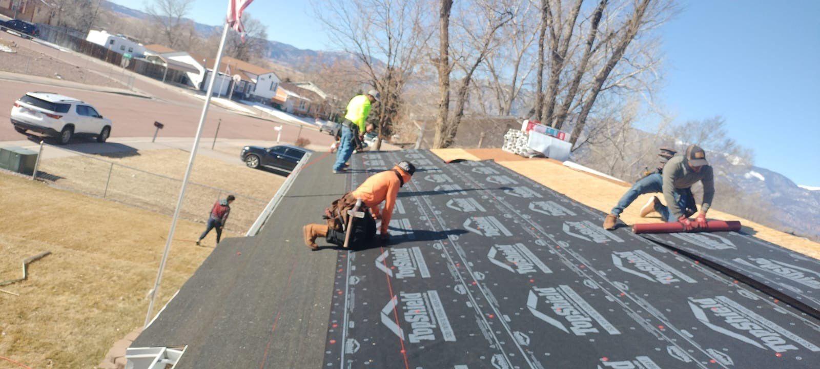 Roofing services in Colorado Springs, CO
